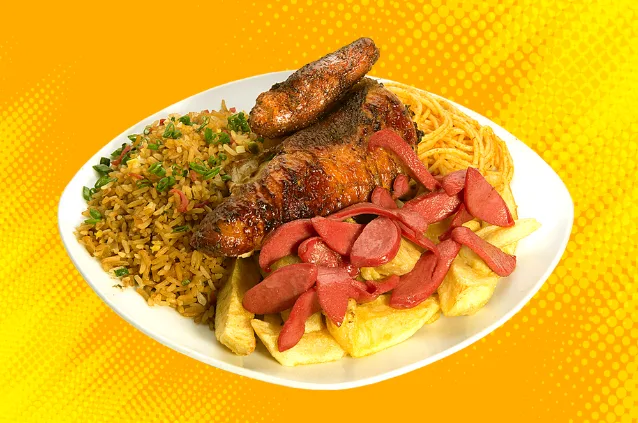 1/4 Pollo Mixto